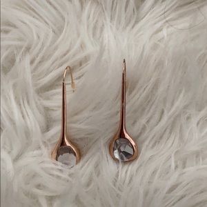 Robert Lee Morris Rose Gold Earrings